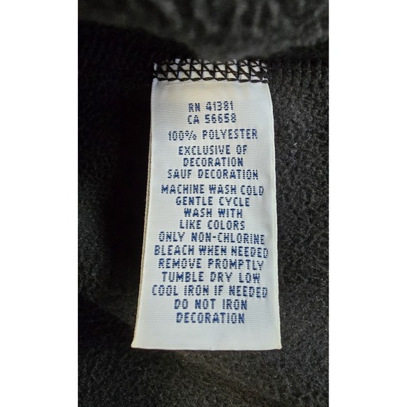 POLO Ralph Lauren Jacket Mens Size 1X Full Zip Black Gorpcore Performance Fleece - Picture 8 of 9